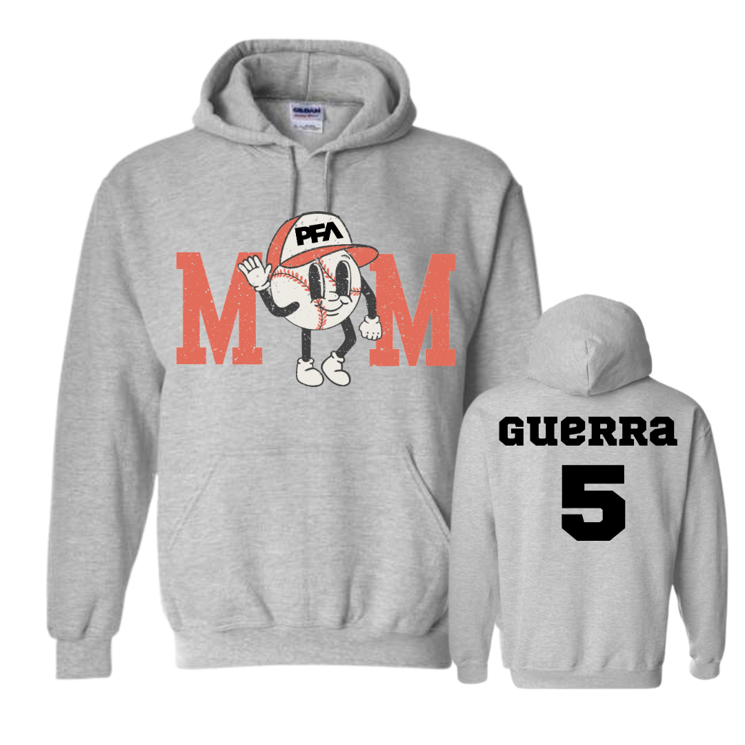 PFA California mom with baseball Hoodie