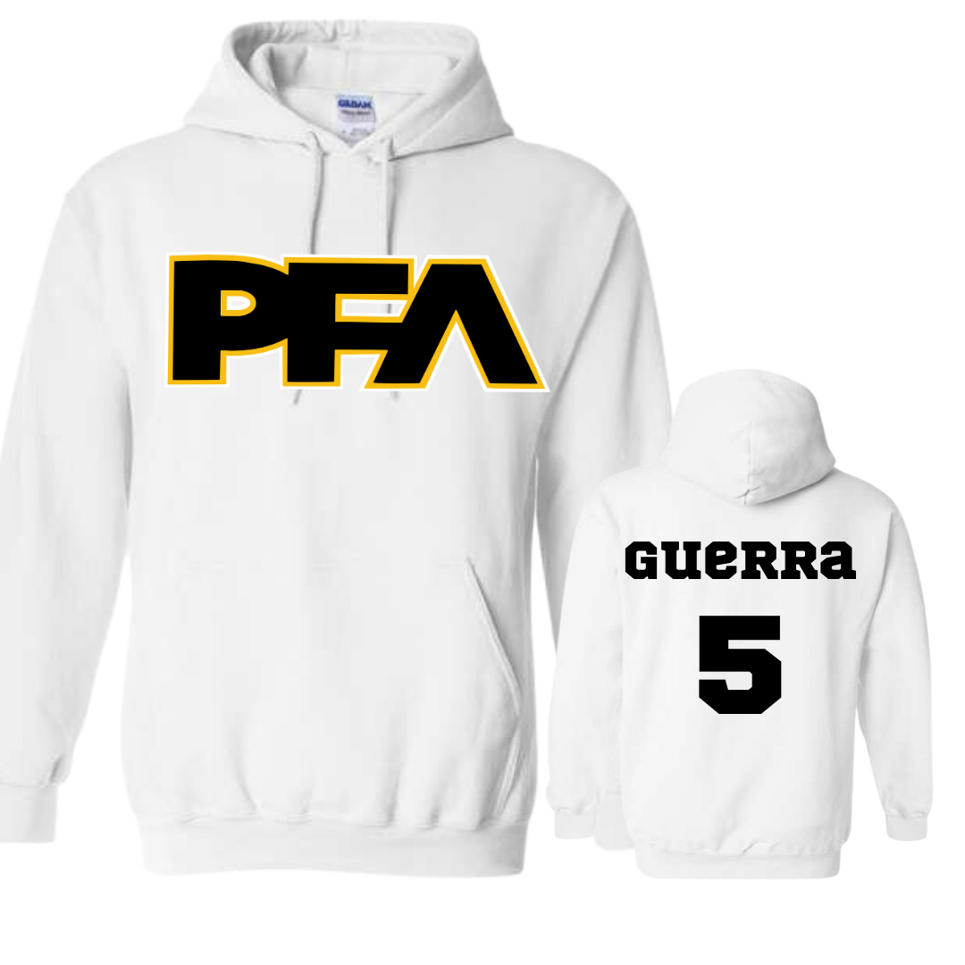 PFA Black Logo Hoodie