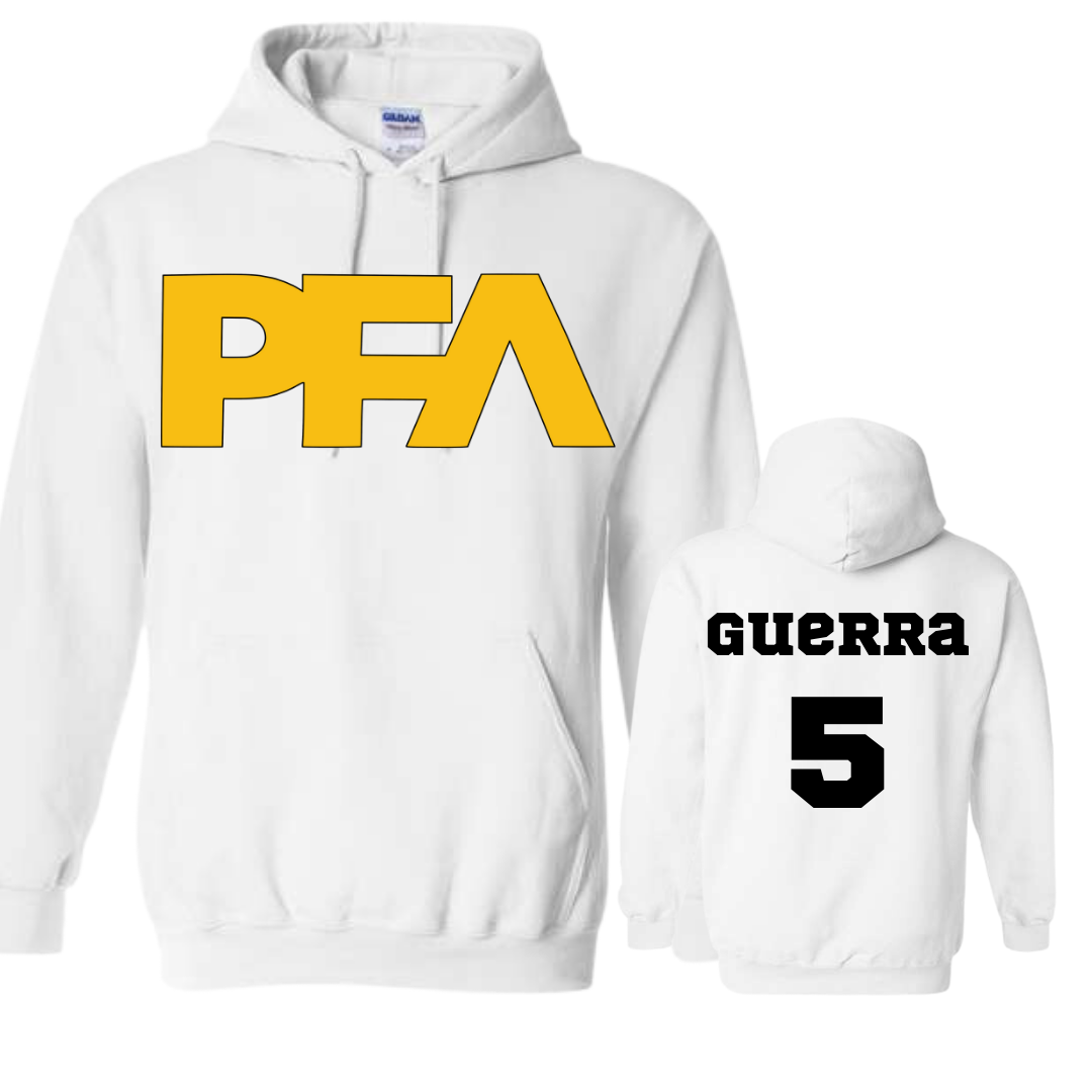 PFA Yellow Logo Hoodie