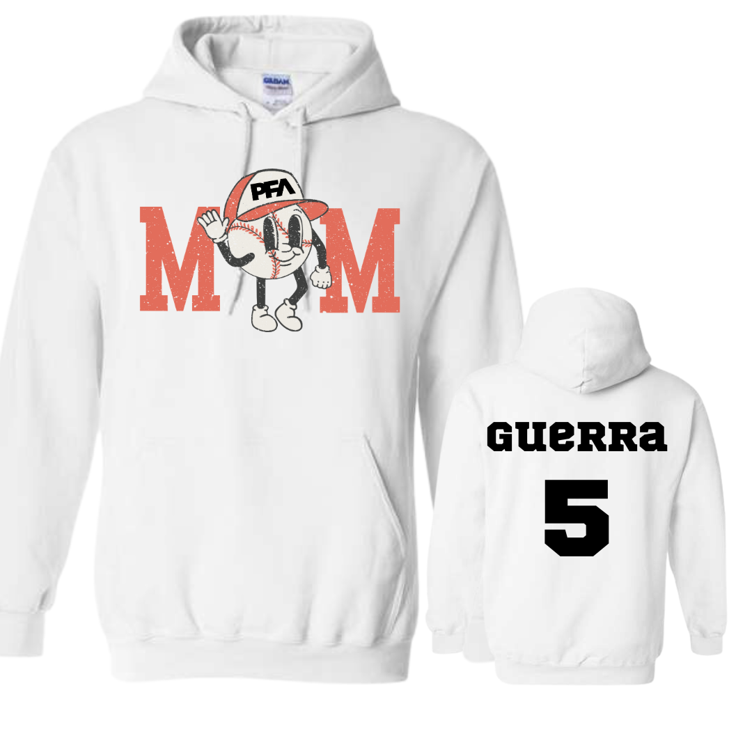 PFA California mom with baseball Hoodie