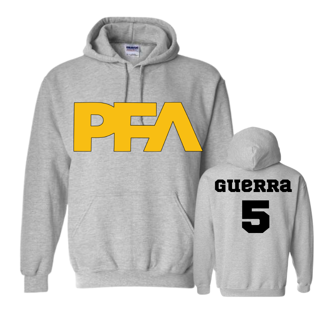 PFA Yellow Logo Hoodie