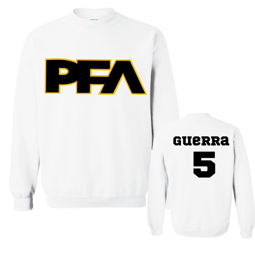 PFA Black  Logo Crew Neck Sweatshirt