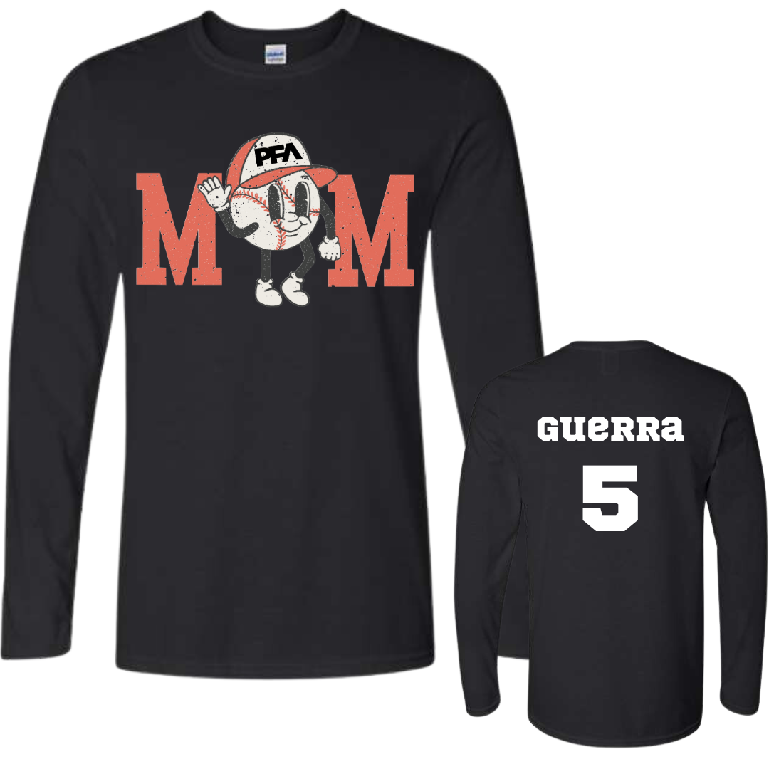 PFA Mom with Baseball Long Sleeve