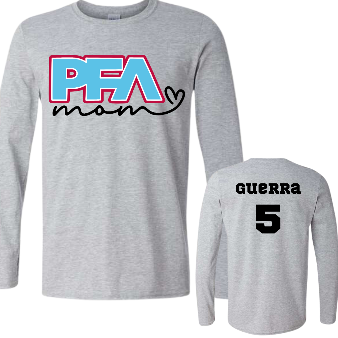 PFA California Mom with Heart Long Sleeve