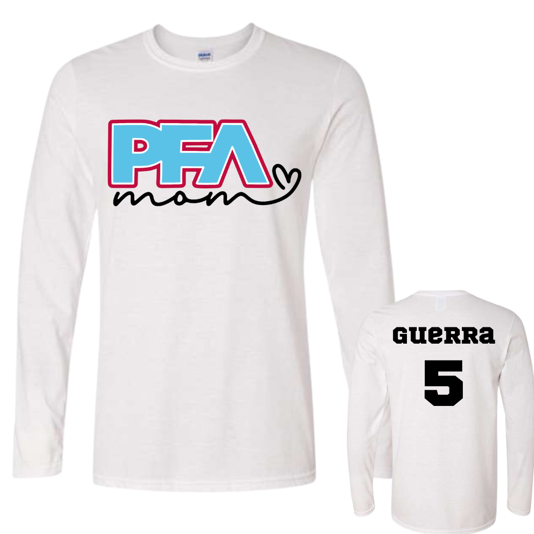 PFA California Mom with Heart Long Sleeve