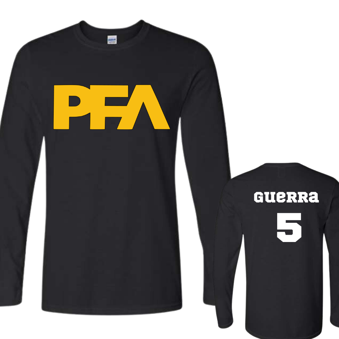 PFA Yellow Logo Long Sleeve